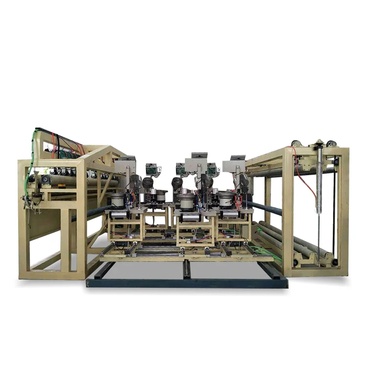 Full Automatic Tarpaulin Machine Welding,Eyelet Punching And Cutting Whole Line