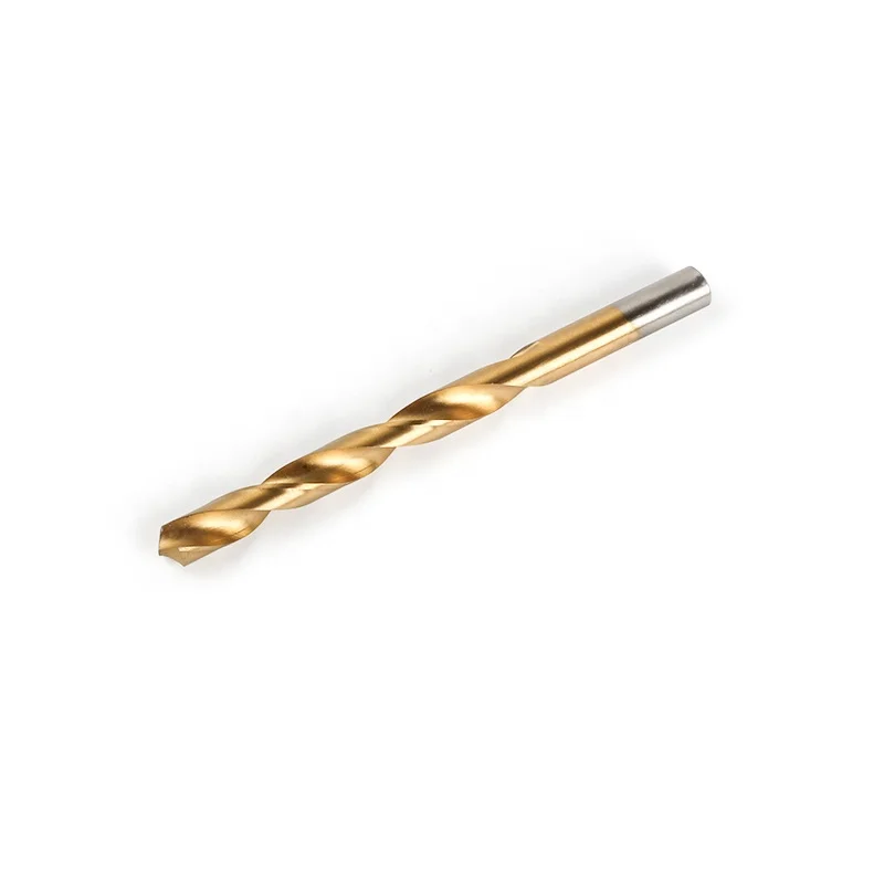 tin-coated buy twist drill bit m42 m35 din338 hss metal drill bits