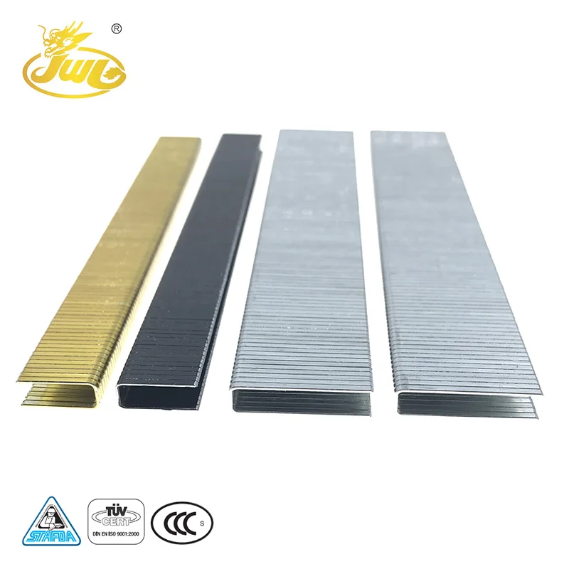 New Products 2019 For Homes 4.6MM 21GA U-Type Nail Furniture Hardware Staple