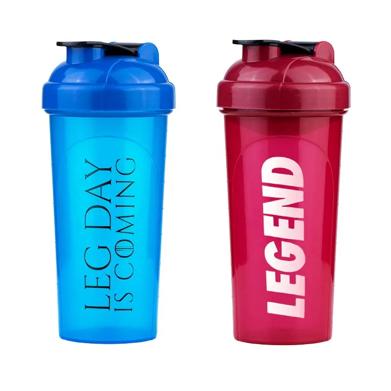 Wholesale Fitness Sports Bpa Free Plastic Custom Logo Gym Bottle Empty Protein Shaker Bottle for Protein Shakes