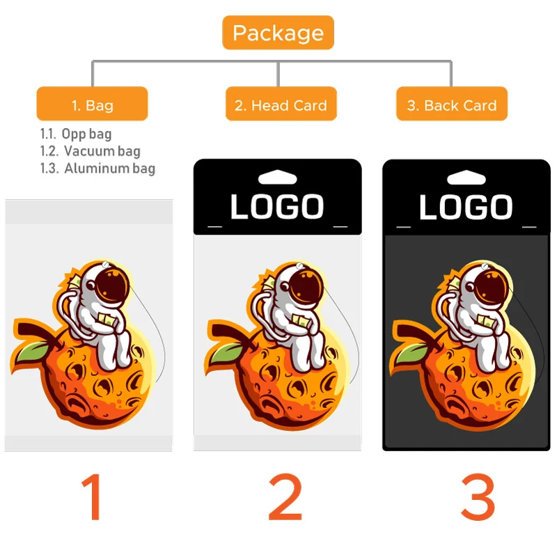 21 Custom Car Air Freshener Hanging New Popular Design Logo Cute Air Freshener Different Smell Scent Car Air Freshener Logo