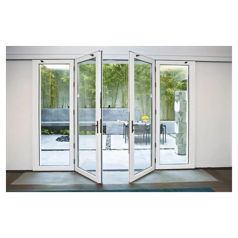 New fenetre impact windows and doors  upvc/ pvc/ plastic glass casement/ swing doors windows