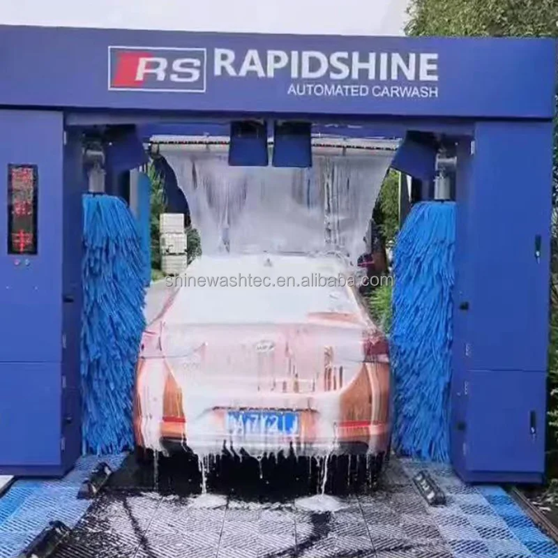Shinewash Электрический привод сквозь Роликовые Машины Для Мойки автомобиля автоматическая машина высокого давления/Оборудование для мойки
