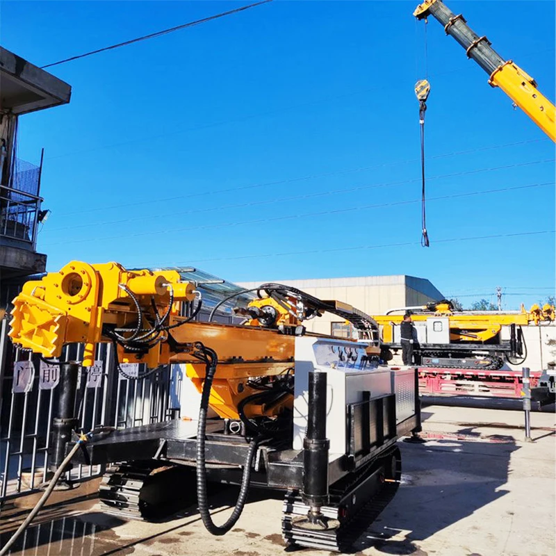 High Efficiency Hydraulic Jet Grouting Machine For Railway Highway Bridge Foundation Drill