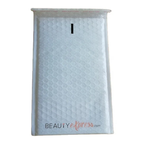 Factory White  Poly Bubble Mailers Custom Bubble Envelopes