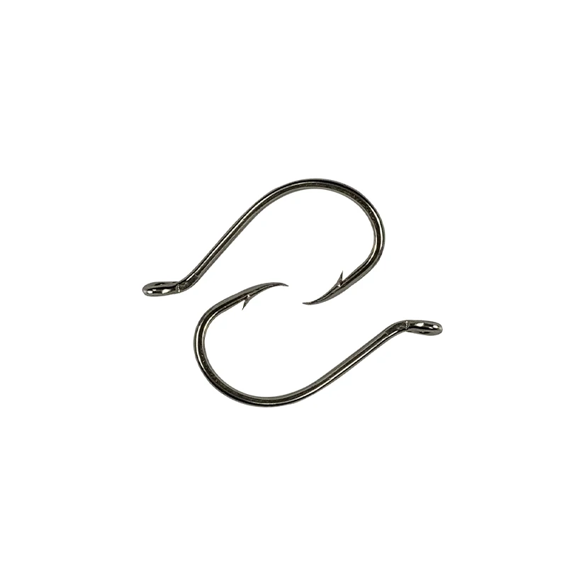 Fishing Hooks Replacement Sea Fishing Lure Single Hook Fishing Accessories High Carbon Steel Circle Hooks