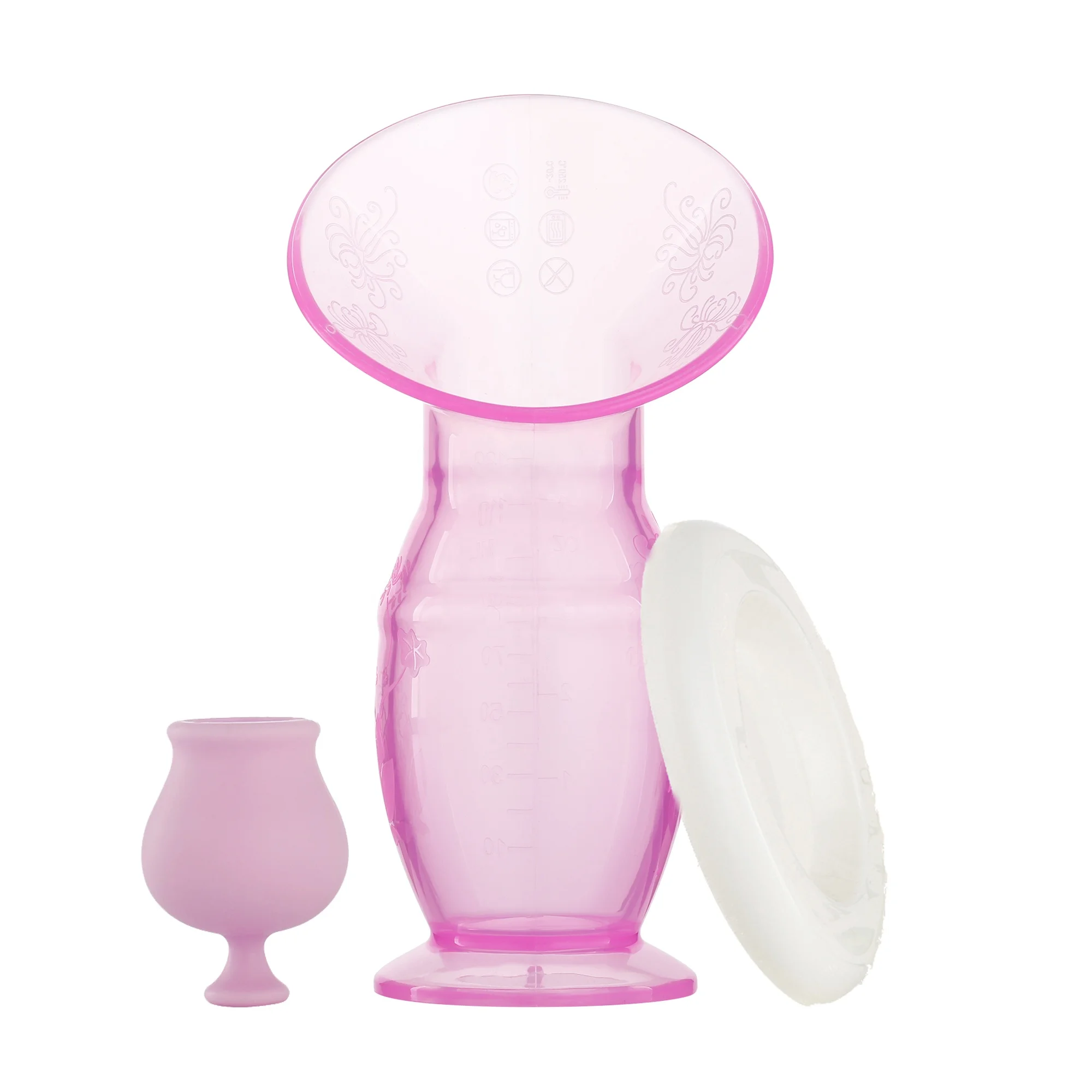 Custom Color Full Silicon Milk Collector Breast Pump for Breastfeeding