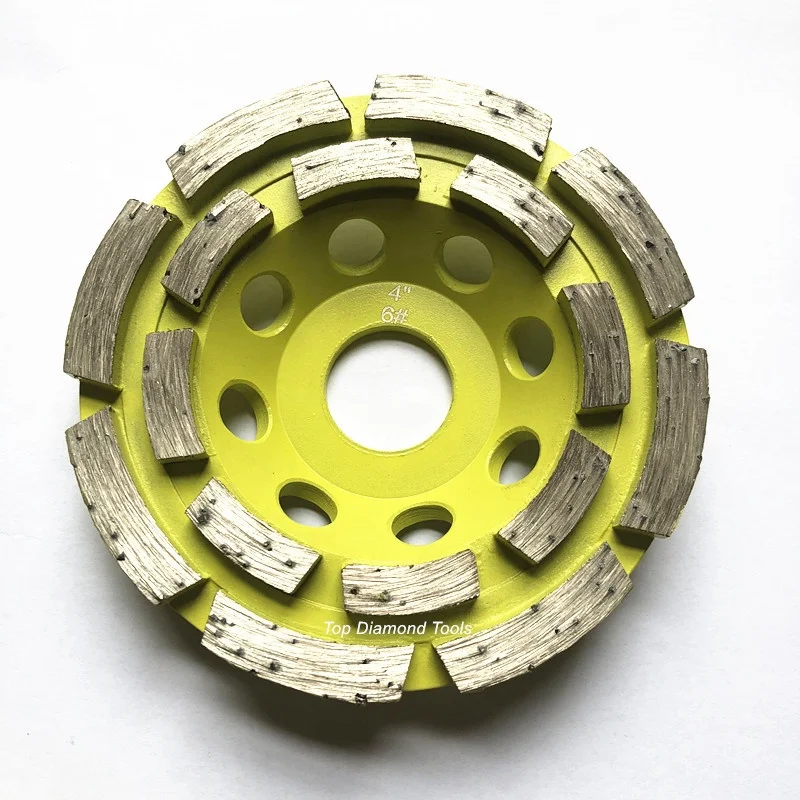5 Inch Double Row Cup Grinding Wheels for Concrete Floor
