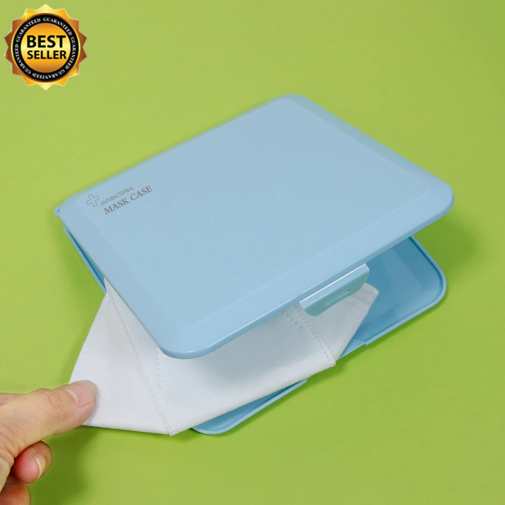 
Mc02 Factory Directly Sales Food Grade Pp Eco-Friendly N95 Case For Face Mask Keeper Case Face Mask Storage Box 