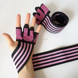 New Style Women Weight Lifting Workout Gloves with Wrist Wrap
