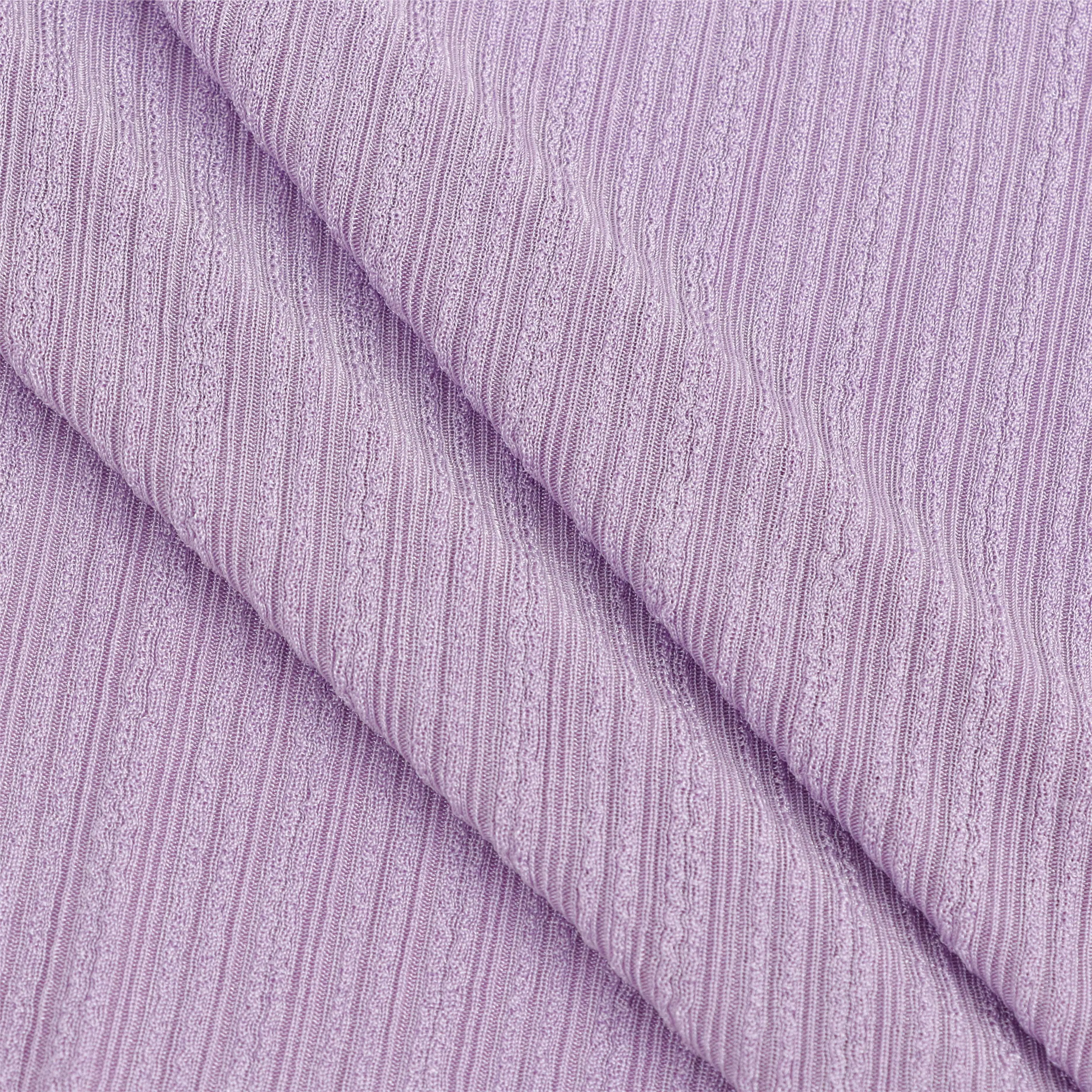 High Quality Wholesale Fine Combed DTY Deop Needle Interlock 95% Polyester 5% Spandex Knitted Fabric for Spring and Summer