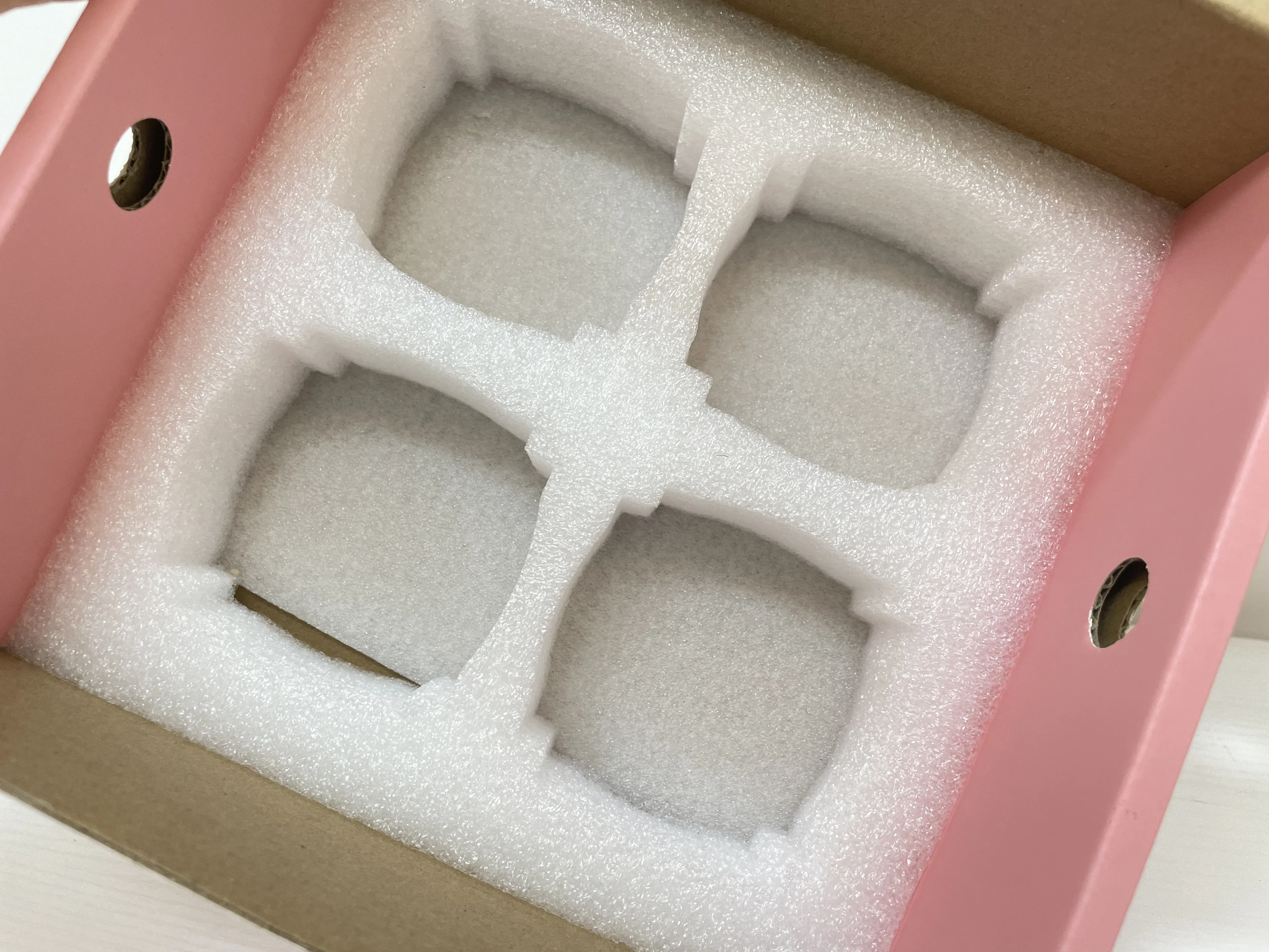 Factory customization juicy peach fruit foods with window carton shipping mailer boxes