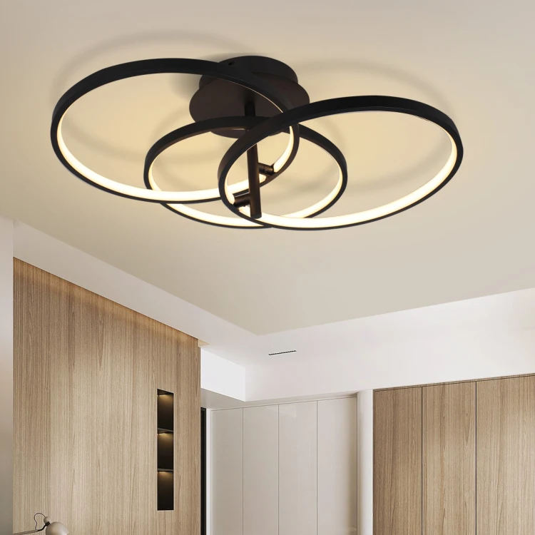 Низкая безопасность перевозки, 12 В, современный светодиодный потолочный светильник в форме кольца, сделай сам