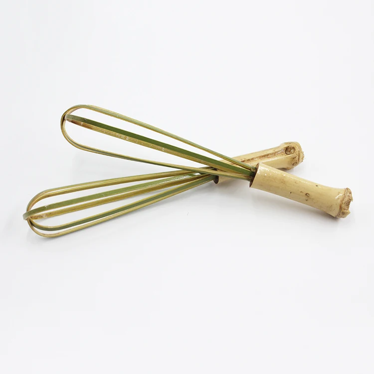 Jimao бамбуковая ручка воздушный шар торт ручной мини-взбиватель яиц