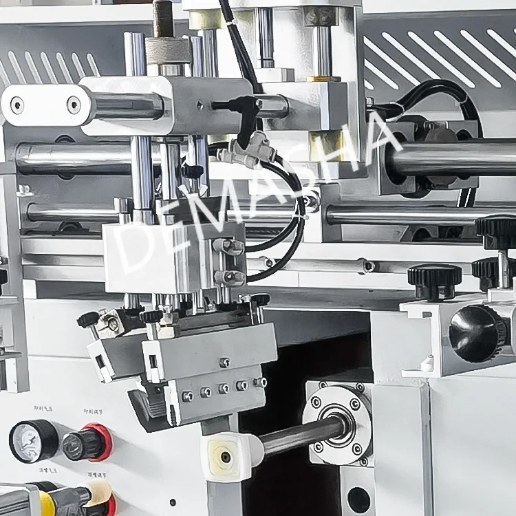 DM tube plastic cup printing machine silk screen printer multi colour pneumatic silk screen printing machine