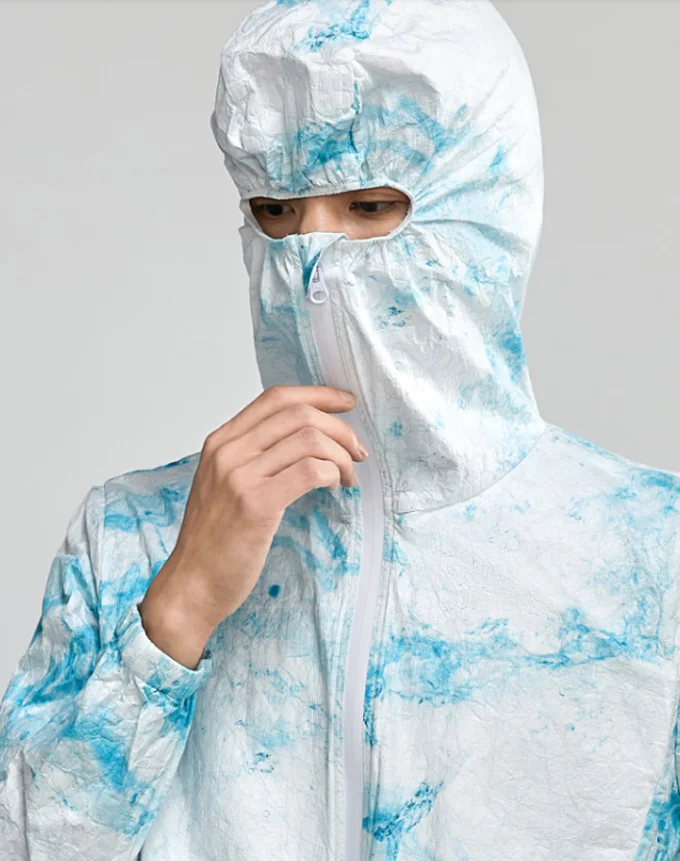 DuPont Tyvek бумажные уличные куртки Солнцезащитная одежда