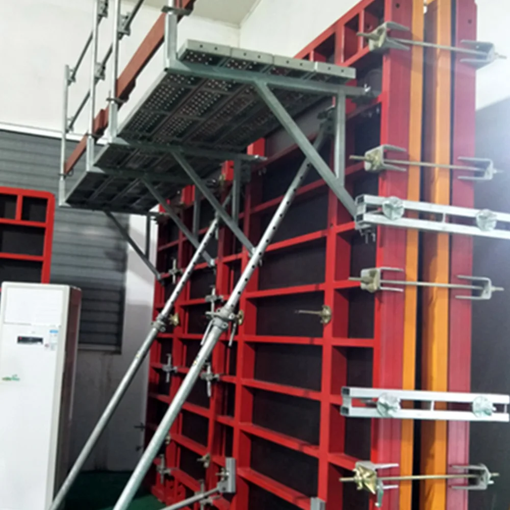 Steel formwork in standard modular design for wall slab columns Wall Form