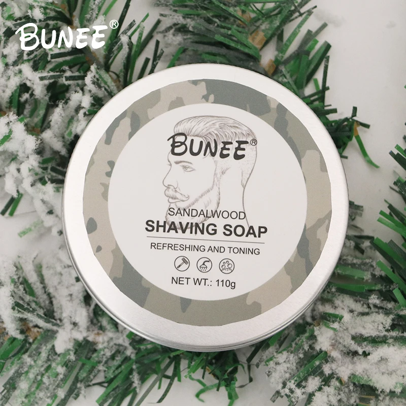 Горячая Распродажа 2022, мыло для бритья с индивидуальным логотипом от производителя, увлажняющее органическое мыло для бритья