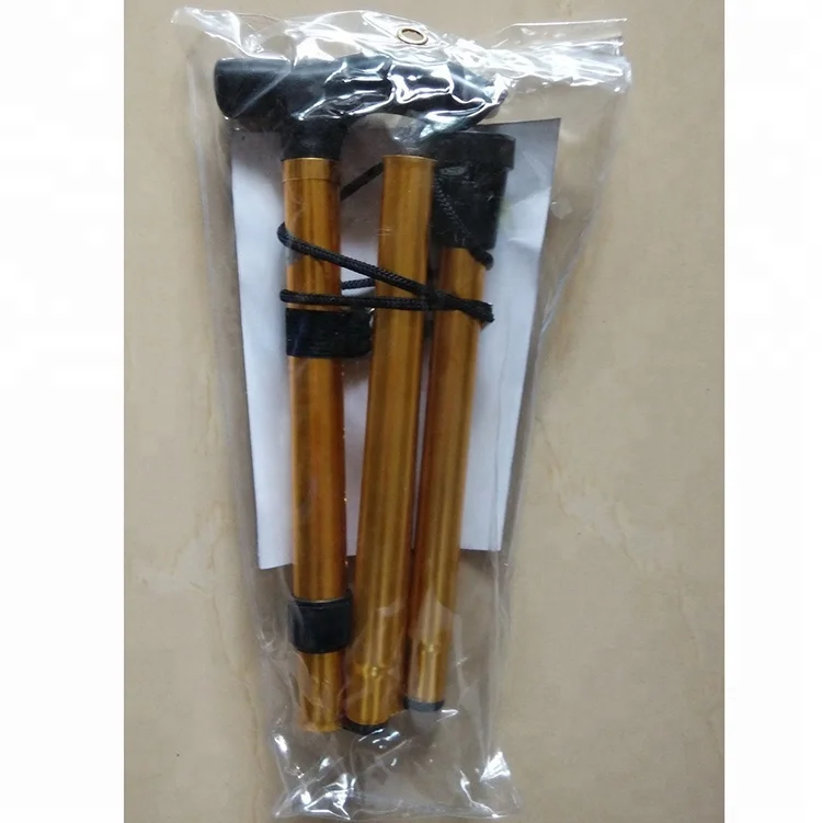 Factory Wholesale Canes Folding Walking Stick Trekking Foldable Walking Sticks Hiking Poles