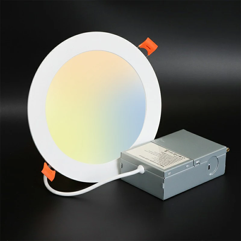 Led BackLit Panel Light SKD With 2 Cct Switch Changing Europe  6500K Led Ceiling Panel Lamp 18W