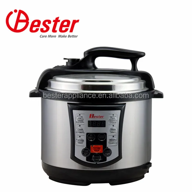 
Good price Digital LED Display large electric cookers 5L multipurpose stainless steel fast pot electric pressure rice cooker 