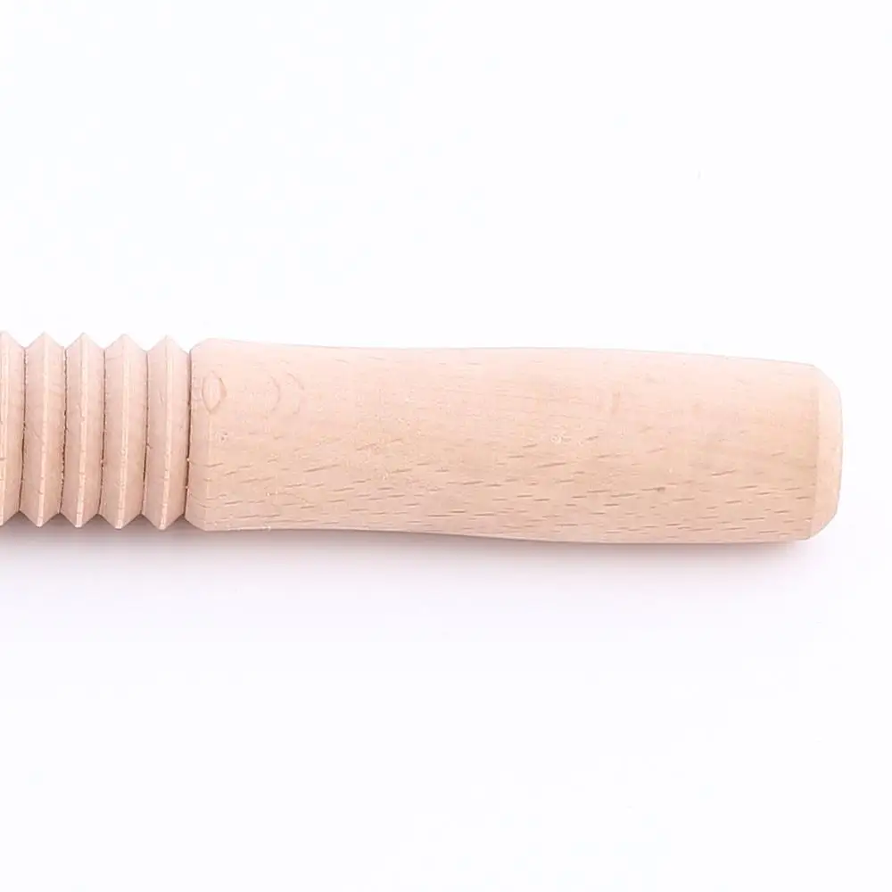 Wooden Rolling Pin Embossing Dough Roller Cake Fondant Cookies Biscuit Noodle Kitchen Baking Tools