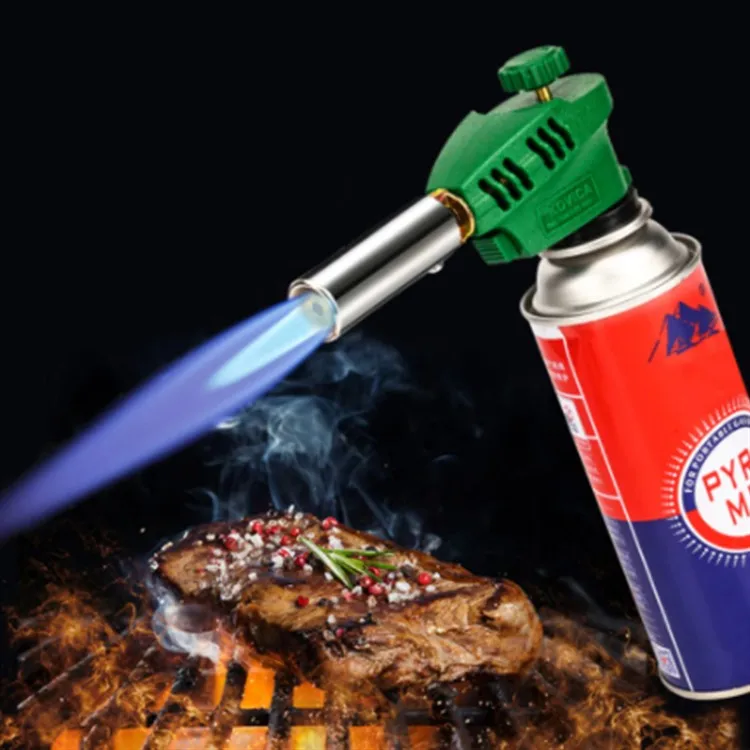 Blowtorch Copper Flame Butane gas-Burner Lighter Heating Welding For Outdoor Camping BBQ Spray Gun Portable Gas