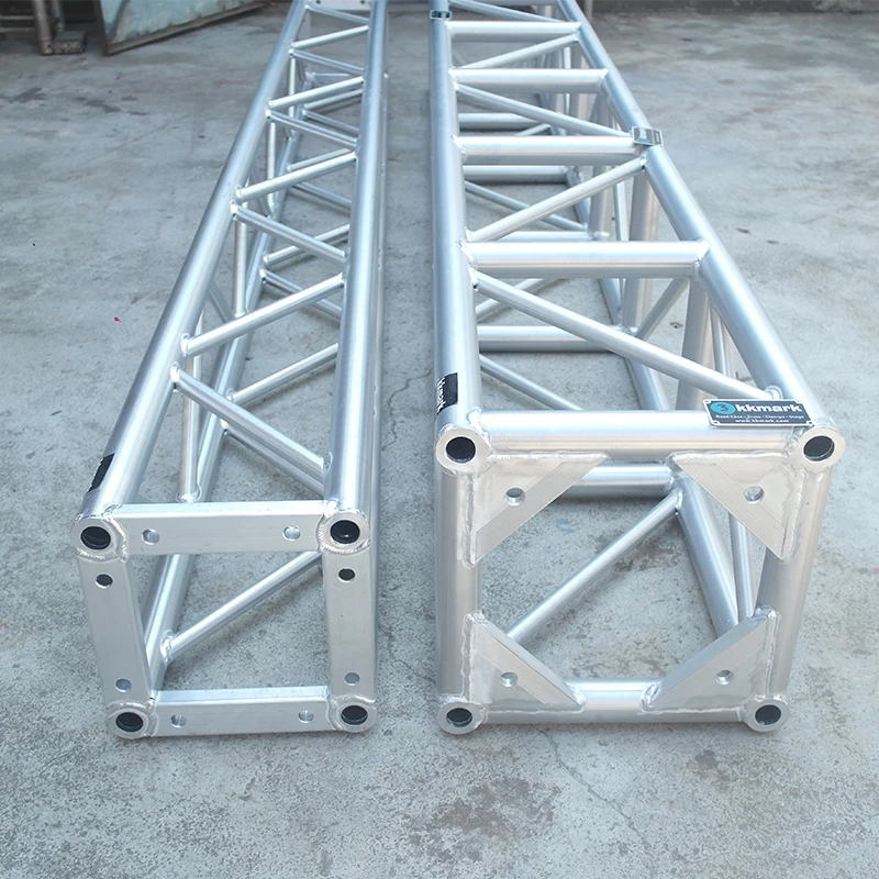 kkmark Wholesale cheap price bright sliver black aluminum bolt screw truss event stage lighting truss display