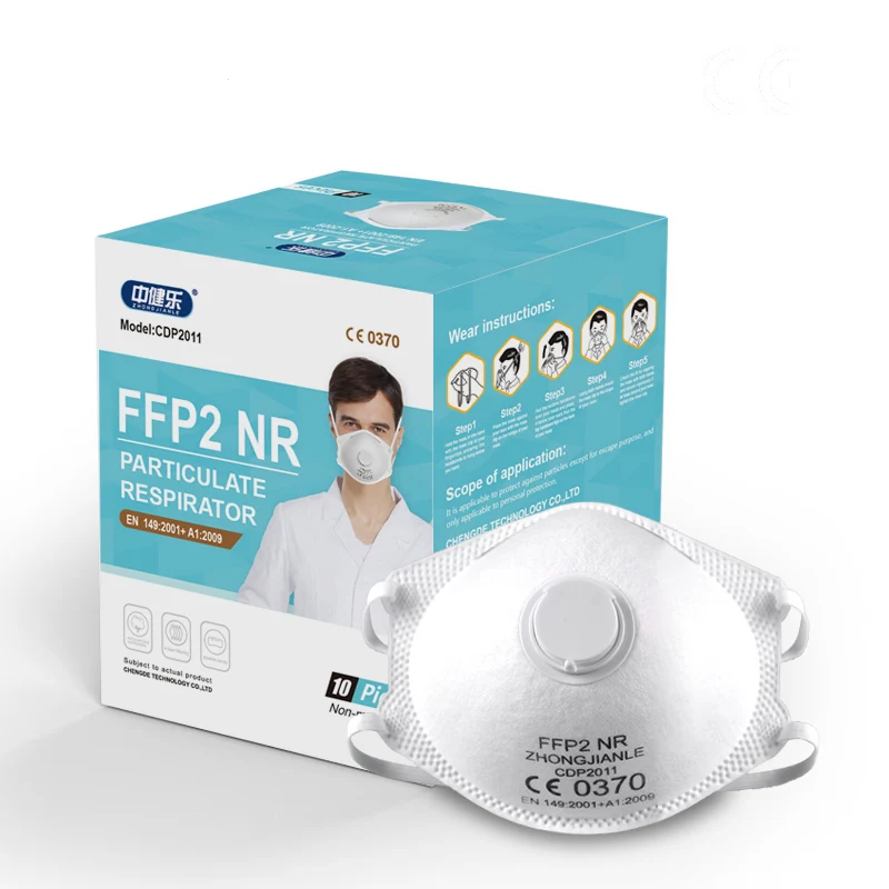 ZHONGJIANLE FFP3 Christmas LOGO Respirator EN 149 FFP2 Maske Face Masks with Filter