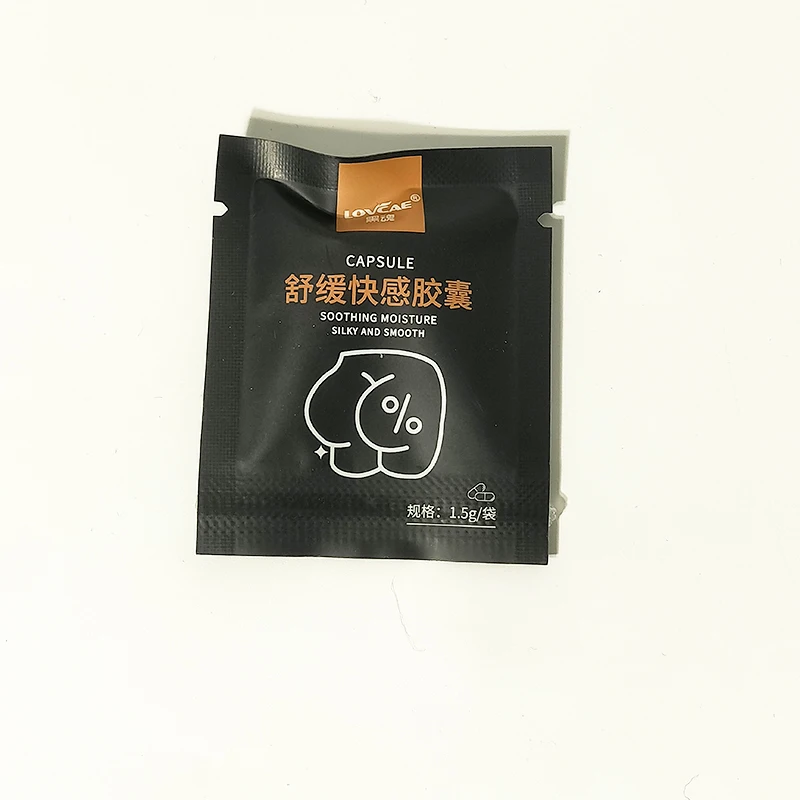Capsule Lubricants Natural Silicone Oil Hormone-Free Double Pleasure/Dissolves Instantly When Heated