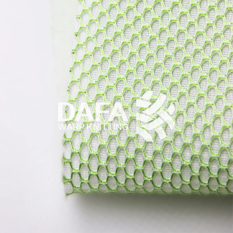 Polyester Sandwich mesh 3D breathable mesh comfortable mattress fabric