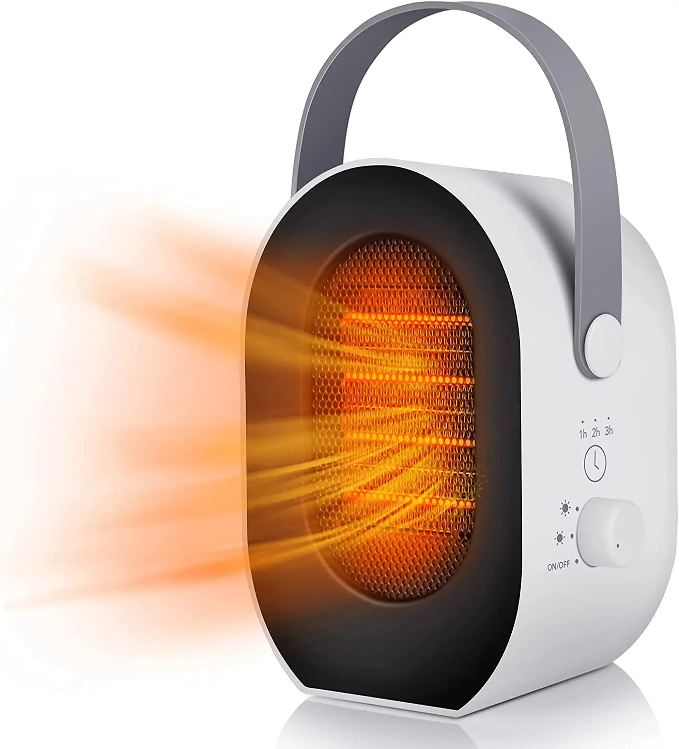 2022 New Hot Selling Portable Room Electric Fan Heater Plug In Electric Mini Fan Heater Space Heaters For Winter