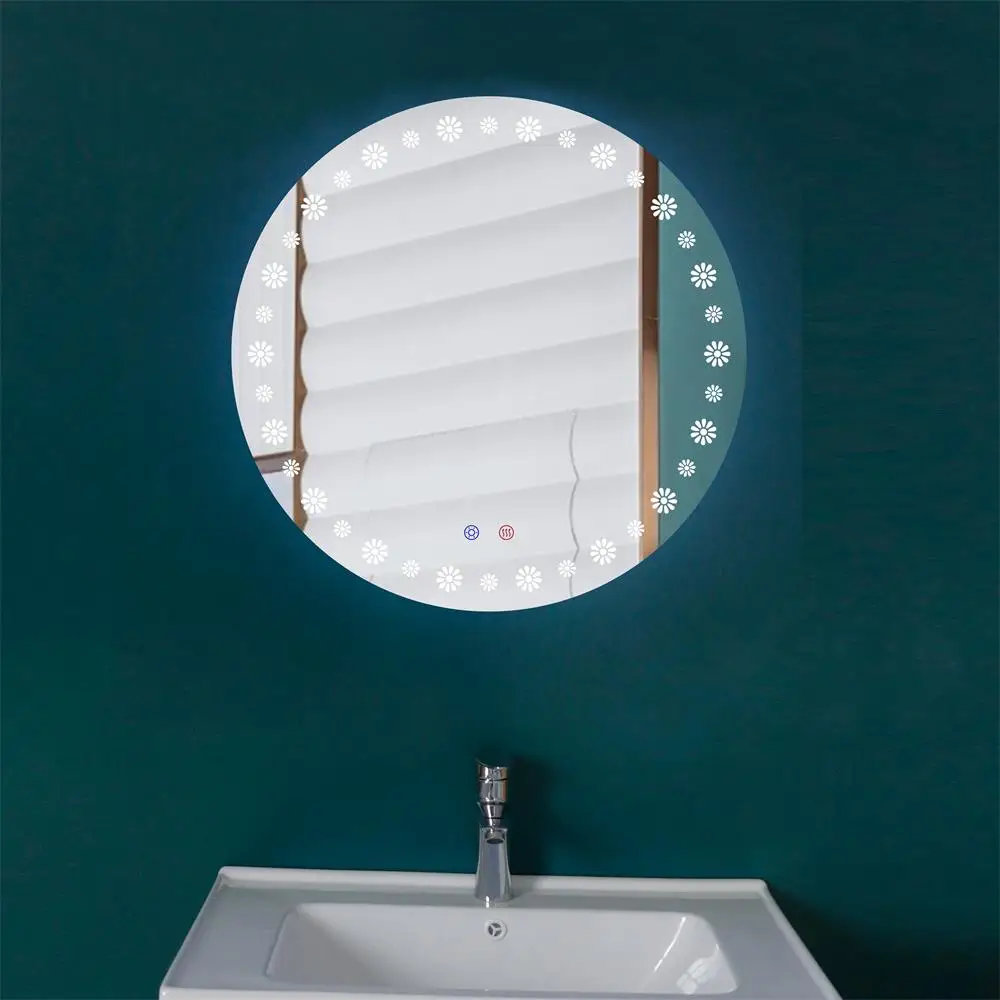 Funiture Роскошныезеркало с лед подсветкой икеа светодиодные круглое зеркало