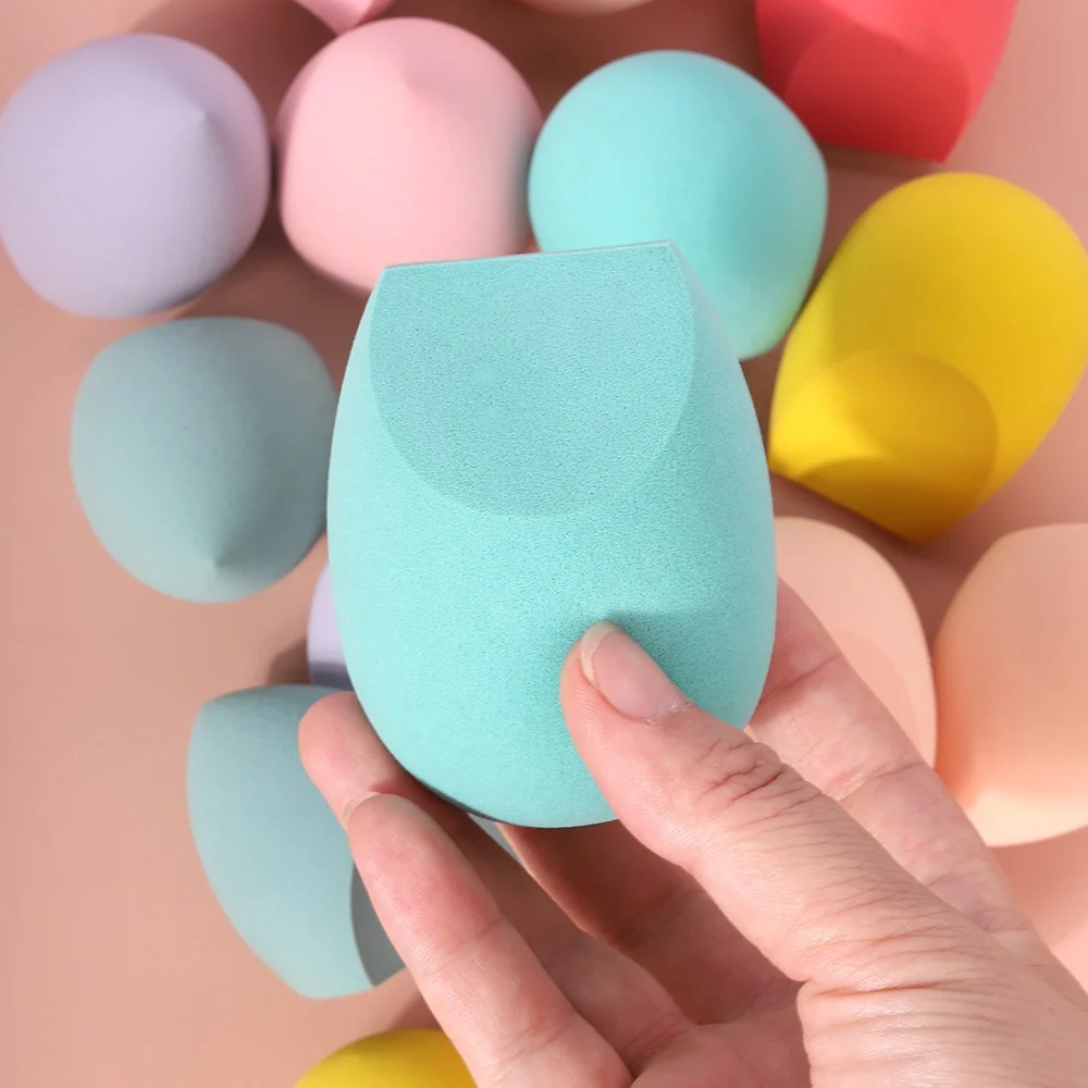 Manufacture Colorful Eco Friendly Beauty Foundation Powder Puff Wholesale Custom Latex Free Private Label Makeup Blender Sponge