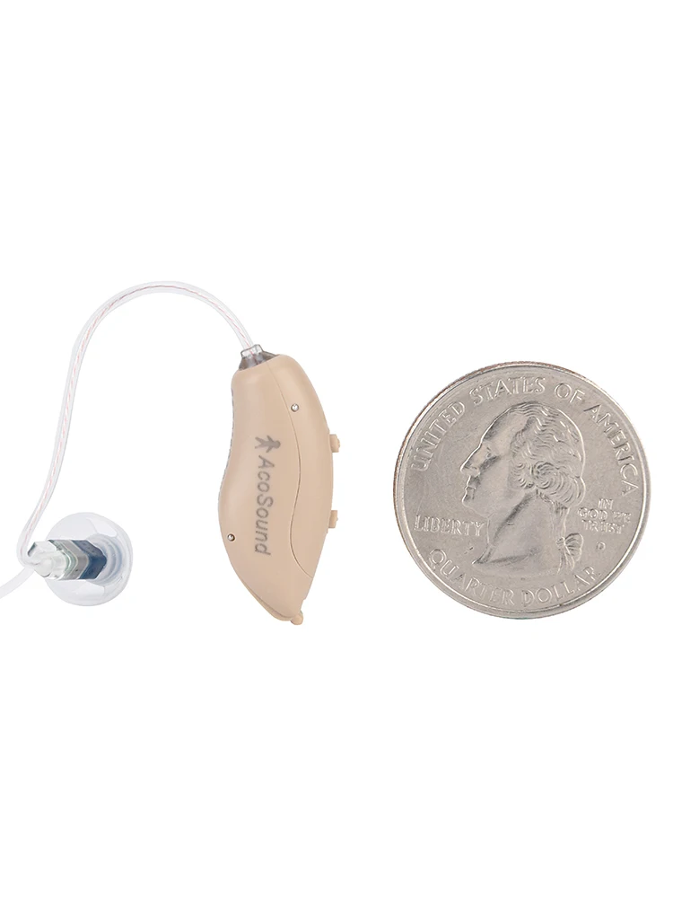 Wholesale Black RIC Digital Hearing Aid Ear Sound Amplifier W/ Bluetooth