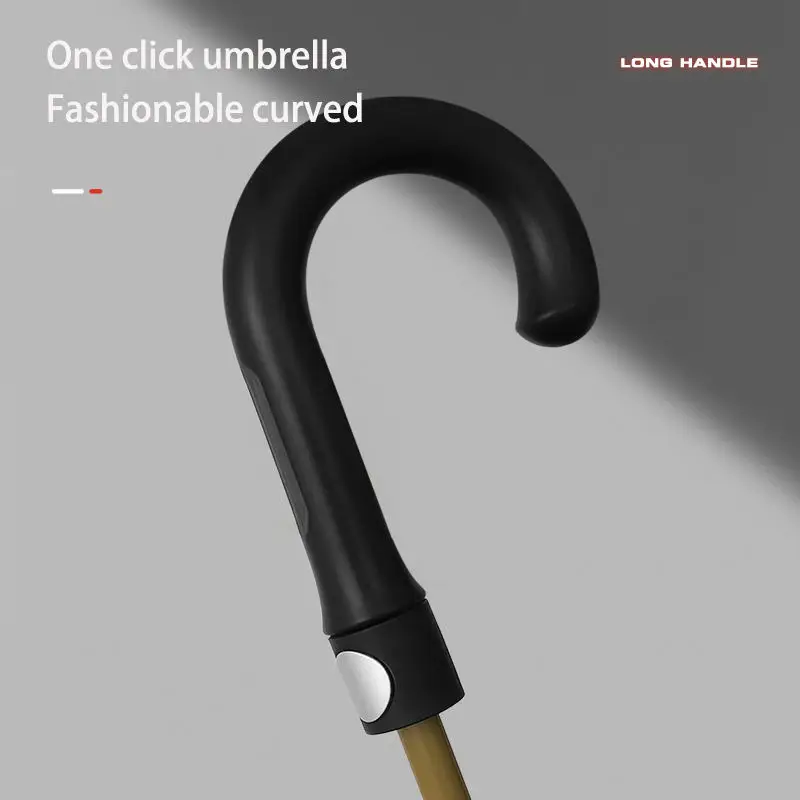 Оптовая продажа дешевые ветрозащитные рекламные J Длинные ручки прямые зонты с