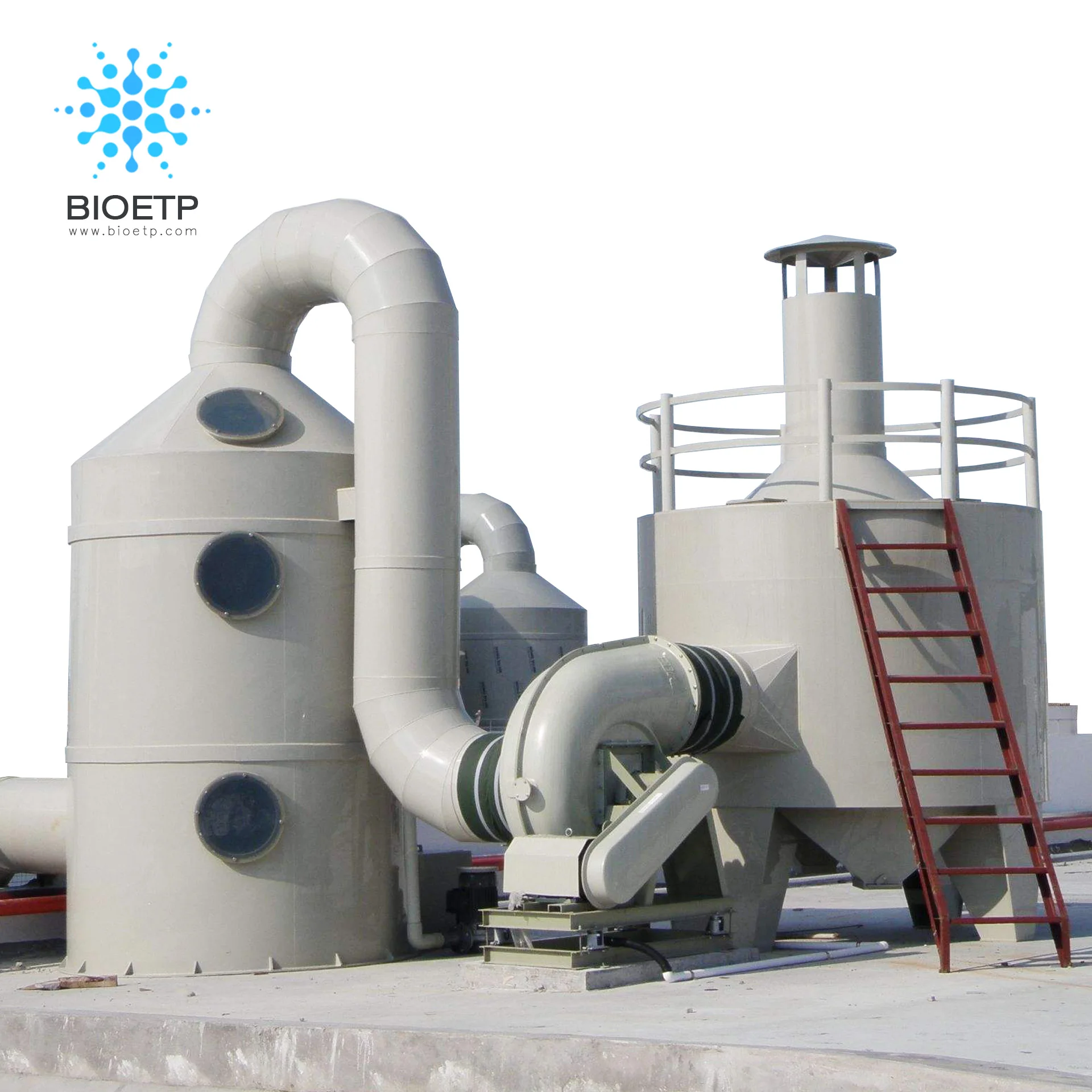 High Safety Performance Chemical Industrial Equipment Manufacturers Using Wet Air Scrubber