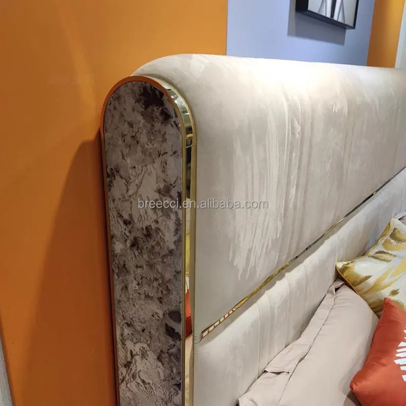 5 Star Wooden Hotel Bedroom Furniture Double Bed King and Queen Size Twin Bed for Hotel Apartment Bedroom Furniture