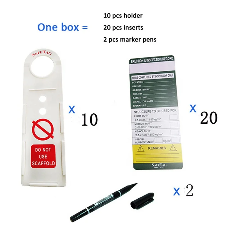 Construction Safety Safe Tag