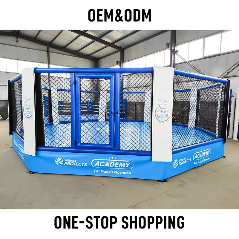 Ngannou Same Style Octagon Cage Customizable International Standard For Professional MMA Competition