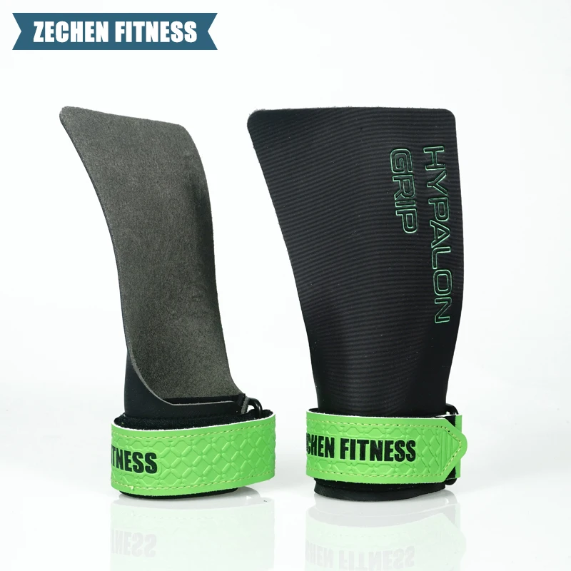 Zechen New Custom Hypalon Crossfit Hand Grips for Men and Women Gymnastic Grip Durable Palm Guard from Rips and Blisters