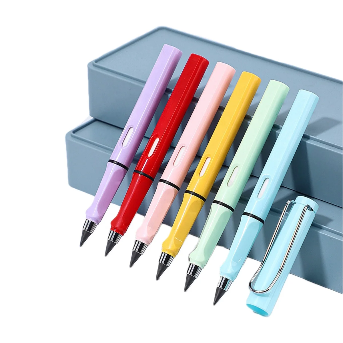 16 видов цветов черные технологии, Вечные карандаши с бесконечными чернилами без кроя, карандаши для рисования Hb оптом для детей