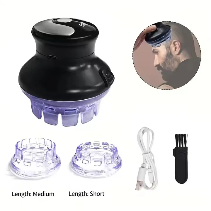 Rechargeable unidentified flying object children's Shaver shaver shaved head hair trimmer 360-degree rotary hair trimmer
