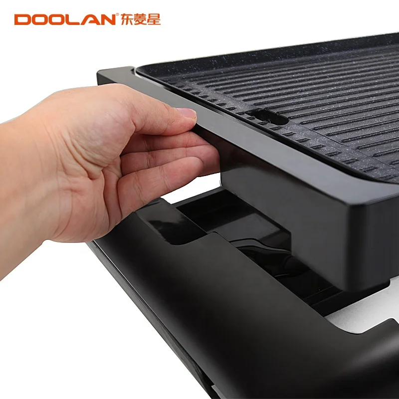 Electric Grill Pan Witg Non Stick Coating,bbq Grill Plates Medical Stone Household Zhejiang 1000pcs 28*40cm 28x40cm DL-8015 1800