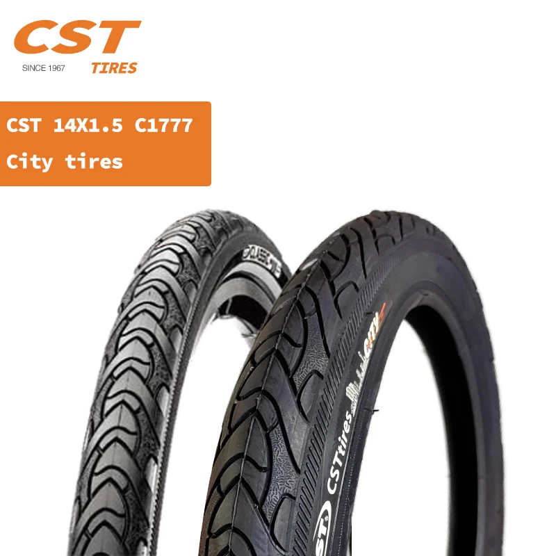 Full size 14 inch C S T tires  14x1.1/1.35/1.5/1.75/1.9/2.125  tires and inner tube for small bicycle folding bicycle
