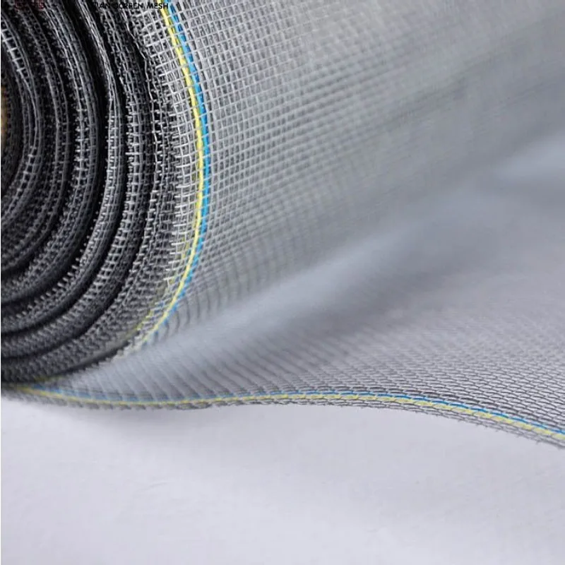 pvc coated Fiber glass window screen/ mosquito net for windows