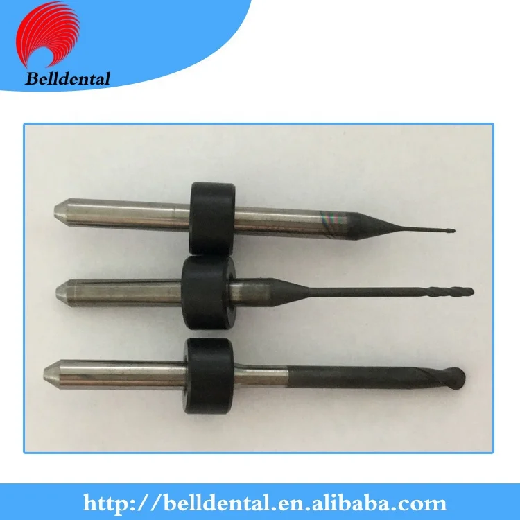 CAD CAM System DC Coating Dental Zirconia diamond  Milling Burs for Sirona MCX5