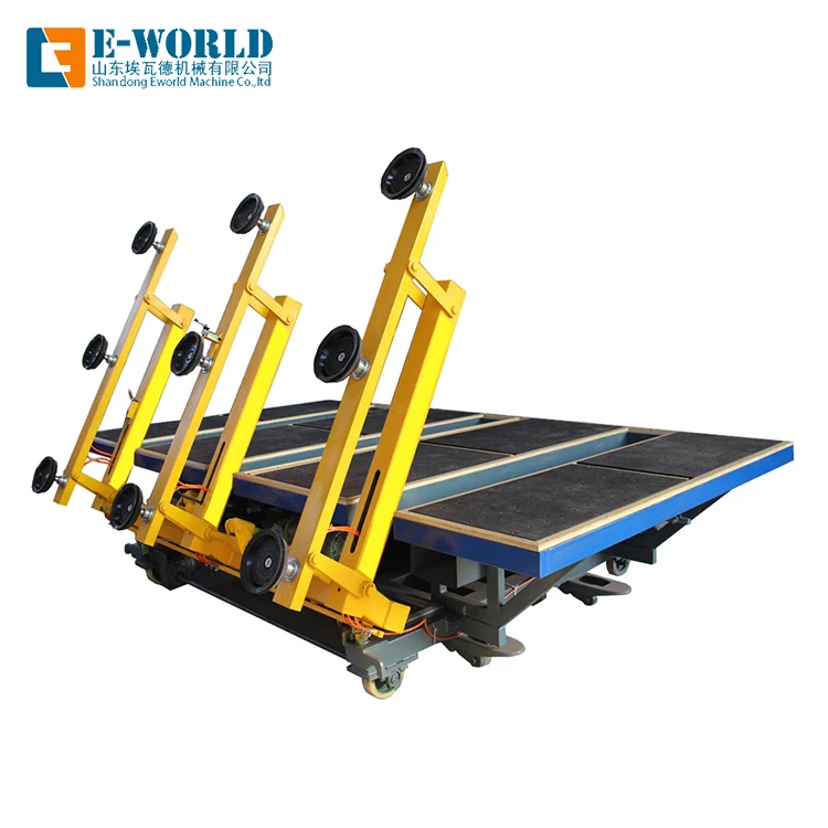Automatic glass loading table with cutting breaking table loading table/ float glass cutting and tilt glass breaking machine