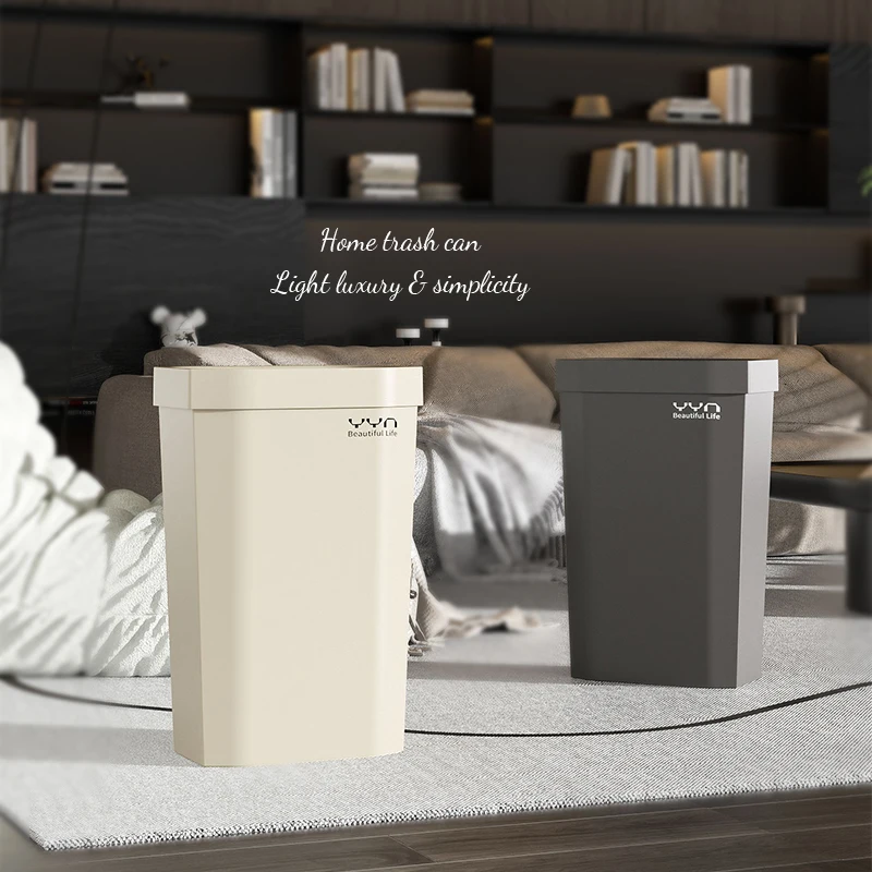 Recycle Bin Kitchen Portable Waste Bins Room Dustbins Plastic Trash Bin China Supplier