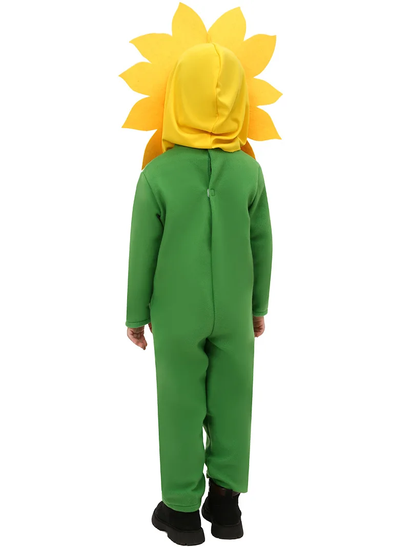 Funny Clothes Sunflower Costume Kids With Sunflower Hat Performance Cosplay Flowers Party Costumes